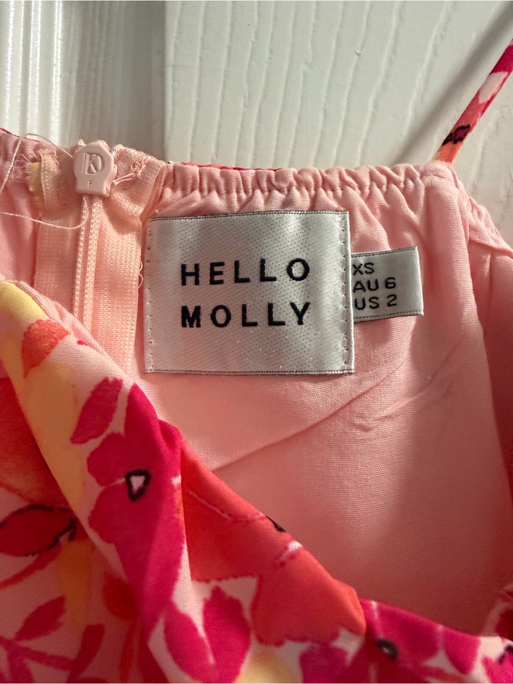 Hello Molly Fancies You Mini Dress Pink - Picture 6 of 6